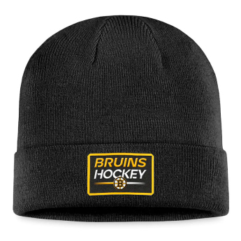 Boston Bruins czapka zimowa Authentic Pro Prime Cuffed Beanie