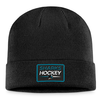 San Jose Sharks czapka zimowa Authentic Pro Prime Cuffed Beanie black