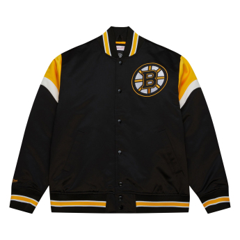 Boston Bruins kurtka męska NHL Heavyweight Satin Jacket