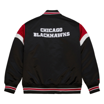 Chicago Blackhawks kurtka męska NHL Heavyweight Satin Jacket