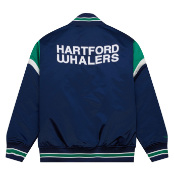 Hartford Whalers kurtka męska NHL Heavyweight Satin Jacket