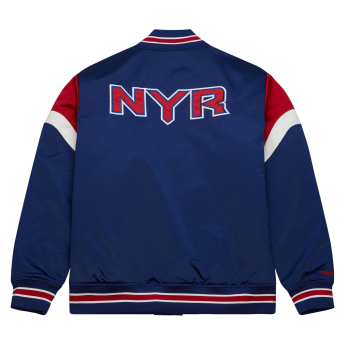 New York Rangers kurtka męska NHL Heavyweight Satin Jacket