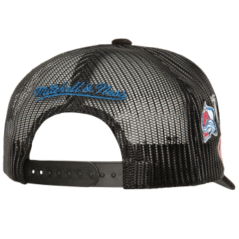 Colorado Avalanche czapka baseballówka NHL Times Up Trucker black