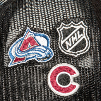 Colorado Avalanche czapka baseballówka NHL Times Up Trucker black