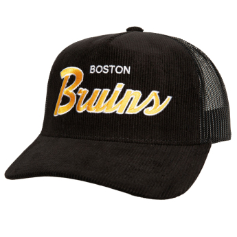 Boston Bruins czapka baseballówka NHL Times Up Trucker black