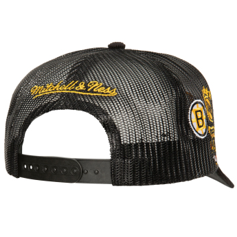 Boston Bruins czapka baseballówka NHL Times Up Trucker black