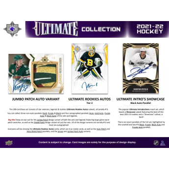 NHL pudełka karty hokejowe NHL 2021-22 Upper Deck Ultimate Hobby Box