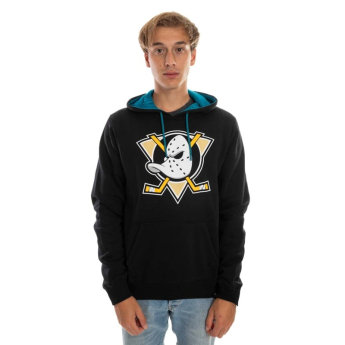 Anaheim Ducks męska bluza z kapturem Imprint 47 BURNSIDE Hood Jet Black