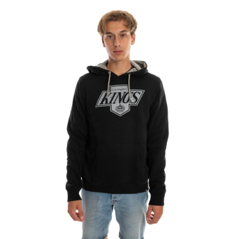 Los Angeles Kings męska bluza z kapturem Imprint 47 BURNSIDE Hood Jet Black