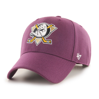 Anaheim Ducks czapka baseballówka 47 MVP SNAPBACK Plum