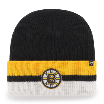 Boston Bruins czapka zimowa Split Cuff 47 CUFF KNIT Black