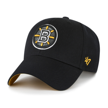 Boston Bruins czapka baseballówka Sure Shot Snapback 47 MVP Black