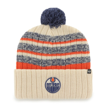 Edmonton Oilers czapka zimowa Tavern 47 CUFF KNIT Natural