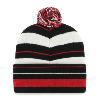 Chicago Blackhawks czapka zimowa Power Line 47 CUFF KNIT Black