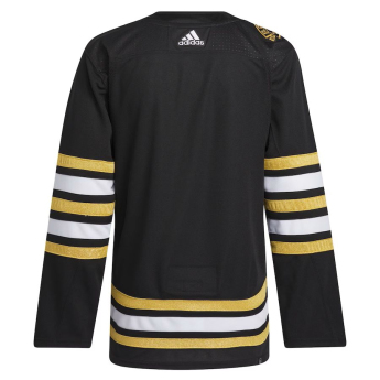 Boston Bruins hokejowa koszulka meczowa adidas Black 100th Anniversary Primegreen Authentic Jersey