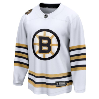 Boston Bruins hokejowa koszulka meczowa White 100th Anniversary Premier Breakaway Jersey