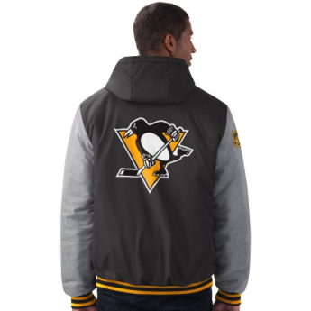Pittsburgh Penguins męska kurtka z kapturem Cold Front Polyfilled Padded Jacket w. Hood