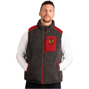 Chicago Blackhawks kamizelka męska Power Hitter Reversible Vest