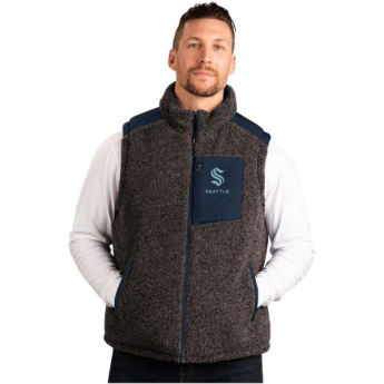 Seattle Kraken kamizelka męska Power Hitter Reversible Vest