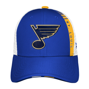 St. Louis Blues dziecięca czapka baseballowa Locker Room Structured Adjustable