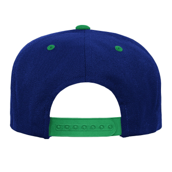 Vancouver Canucks dziecięca czapka flat Logo Bar Deadstock Snapback