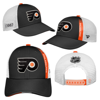 Philadelphia Flyers dziecięca czapka baseballowa Locker Room Structured Adjustable