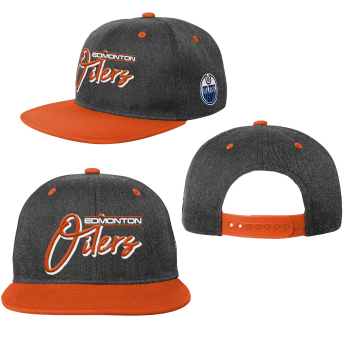 Edmonton Oilers dziecięca czapka flat Retro Vibe Deadstock Snapback