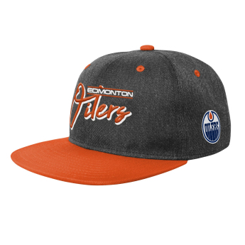 Edmonton Oilers dziecięca czapka flat Retro Vibe Deadstock Snapback