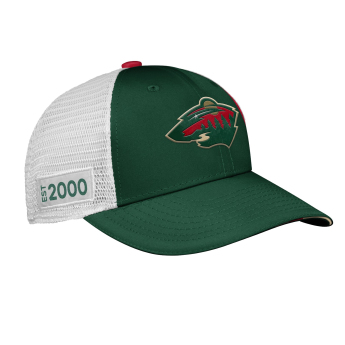 Minnesota Wild dziecięca czapka baseballowa Locker Room Structured Adjustableble