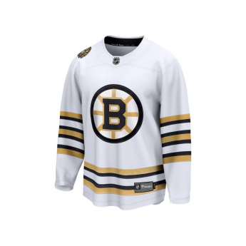 Boston Bruins dziecięca koszulka meczowa White 100th Anniversary Premier Breakaway Jersey