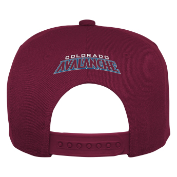 Colorado Avalanche dziecięca czapka flat Logo Flatbrim Snapback