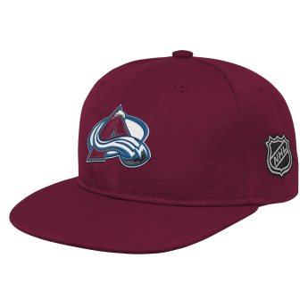 Colorado Avalanche dziecięca czapka flat Logo Flatbrim Snapback