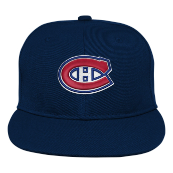 Montreal Canadiens dziecięca czapka flat Logo Flatbrim Snapback