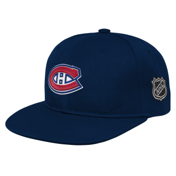 Montreal Canadiens dziecięca czapka flat Logo Flatbrim Snapback