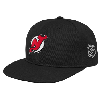 New Jersey Devils dziecięca czapka flat Logo Flatbrim Snapback