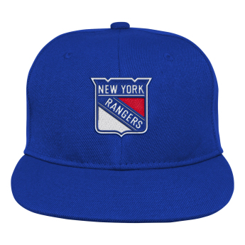 New York Rangers dziecięca czapka flat Logo Flatbrim Snapback