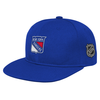 New York Rangers dziecięca czapka flat Logo Flatbrim Snapback