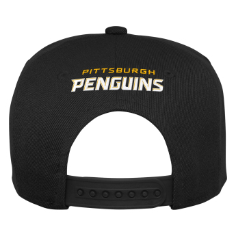 Pittsburgh Penguins dziecięca czapka flat Logo Flatbrim Snapback