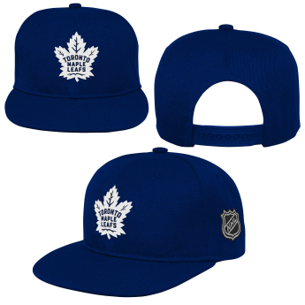 Toronto Maple Leafs dziecięca czapka flat Logo Flatbrim Snapback