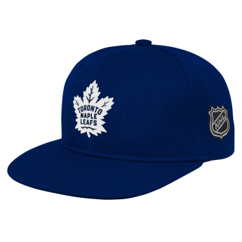Toronto Maple Leafs dziecięca czapka flat Logo Flatbrim Snapback