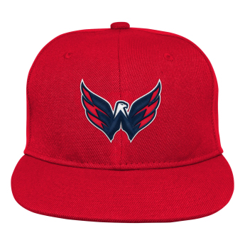 Washington Capitals dziecięca czapka flat Logo Flatbrim Snapback