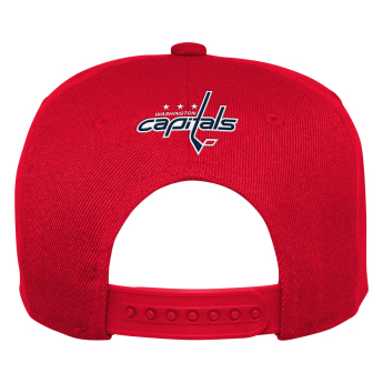 Washington Capitals dziecięca czapka flat Logo Flatbrim Snapback
