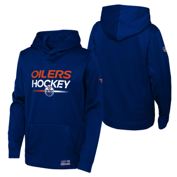 Edmonton Oilers dziecięca bluza z kapturem Authentic Pro Hoodie Po Hood