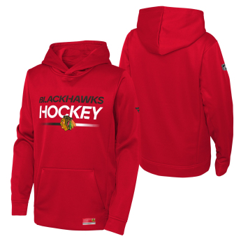 Chicago Blackhawks dziecięca bluza z kapturem Authentic Pro Hoodie Po Hood