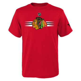 Chicago Blackhawks koszulka dziecięca Apro Logo Ss Ctn Tee red