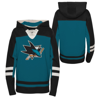San Jose Sharks dziecięca bluza z kapturem Ageless Revisited - Home Po Hoodie