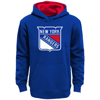 New York Rangers dziecięca bluza z kapturem Prime Po Flc Hood Home