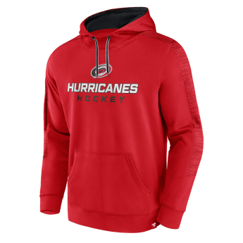 Carolina Hurricanes męska bluza z kapturem Poly Fleece POH red