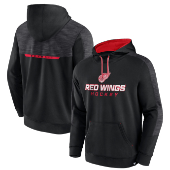 Detroit Red Wings męska bluza z kapturem Poly Fleece POH black