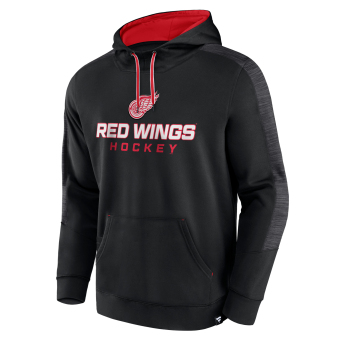 Detroit Red Wings męska bluza z kapturem Poly Fleece POH black